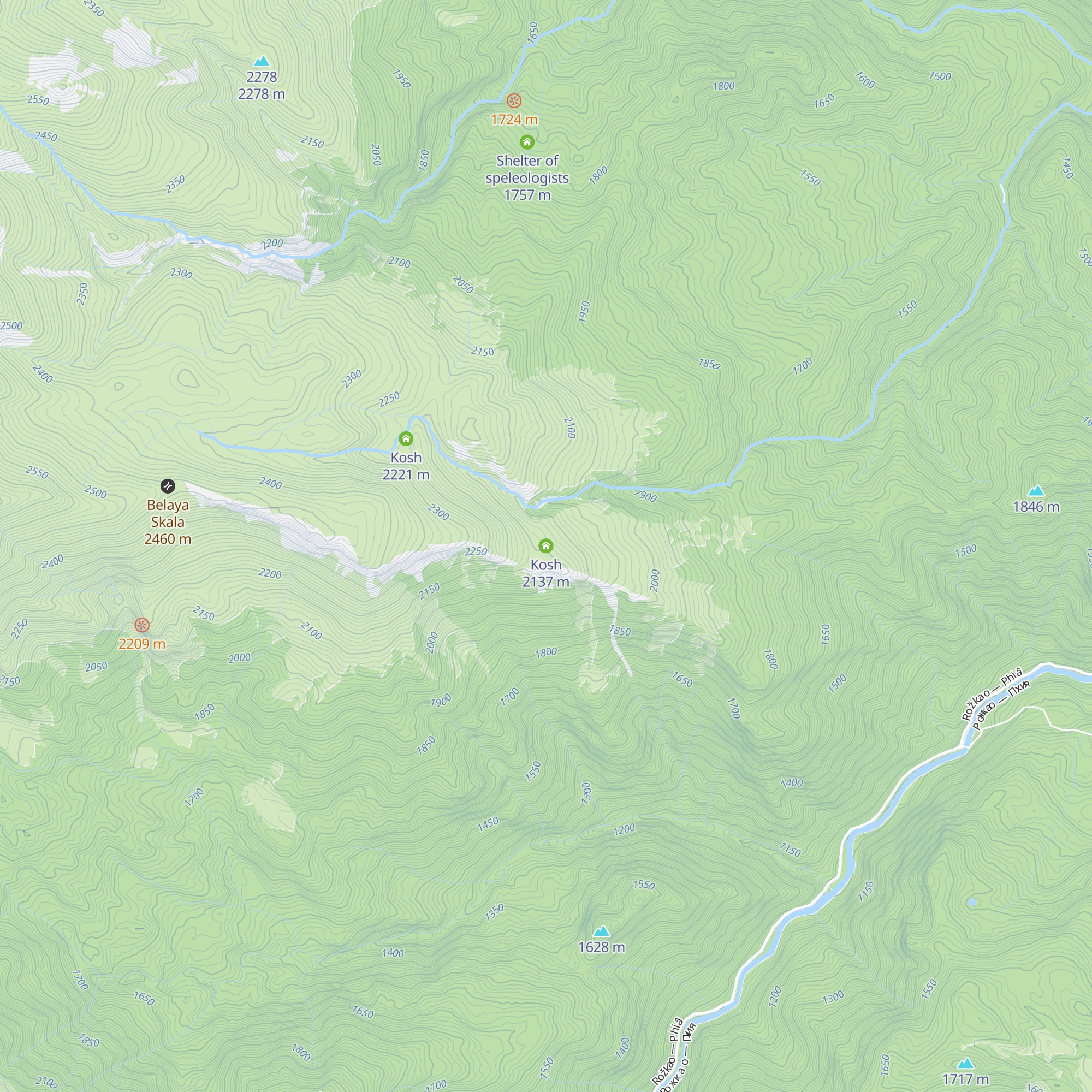 Kosh map