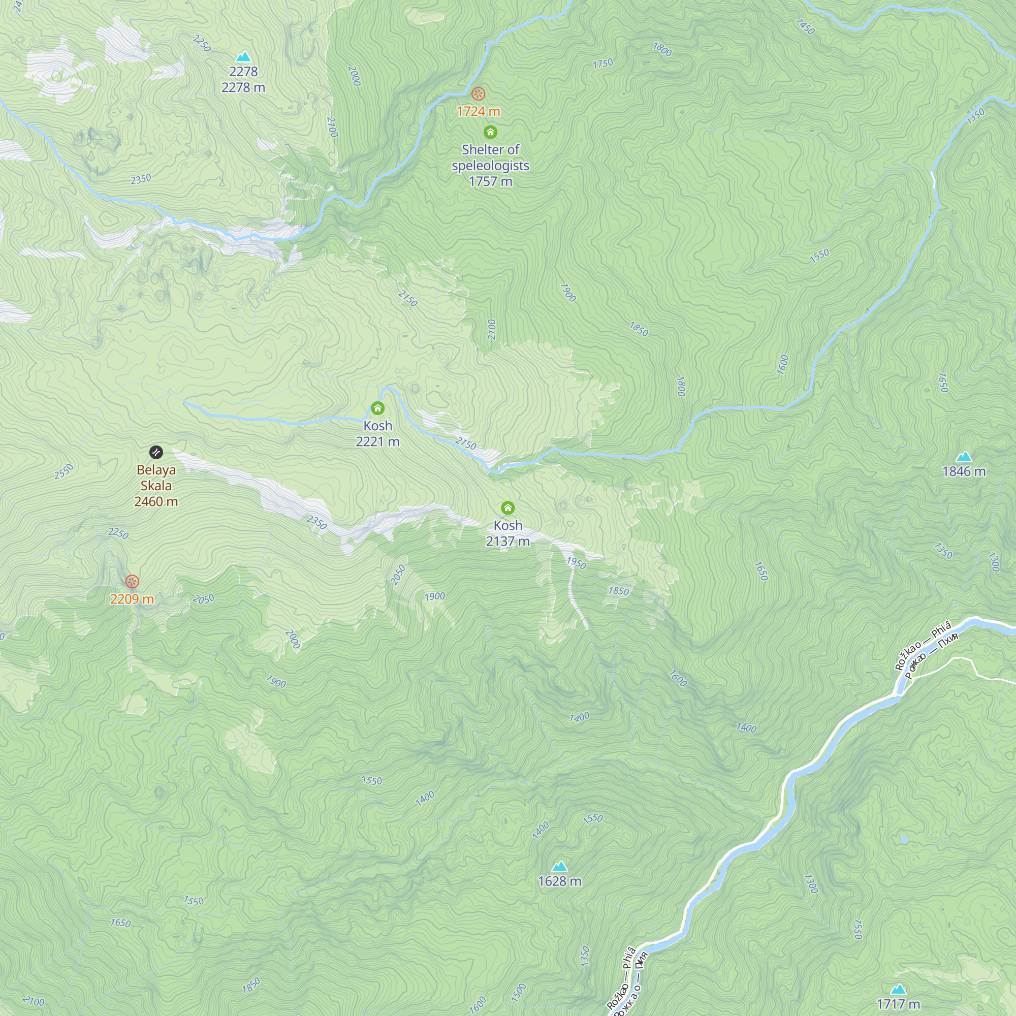 Kosh map