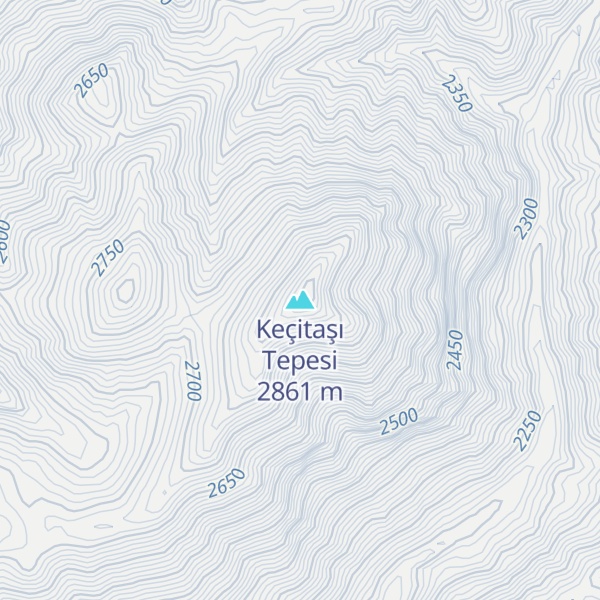 Map of Keçitaşı Tepesi