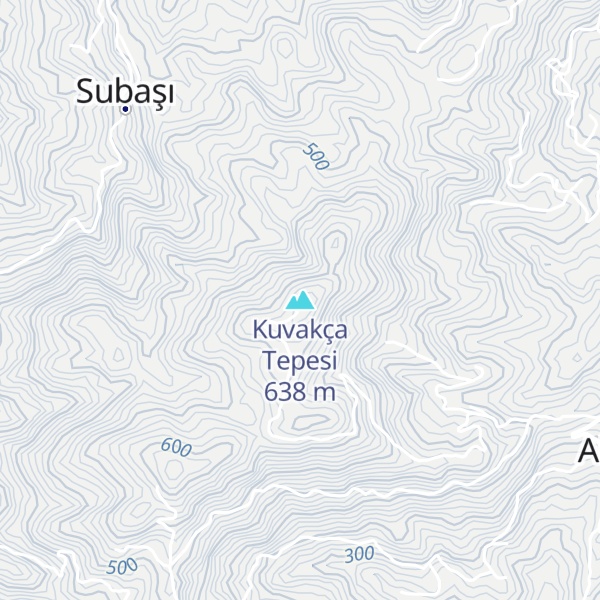 Map of Kuvakça Tepesi