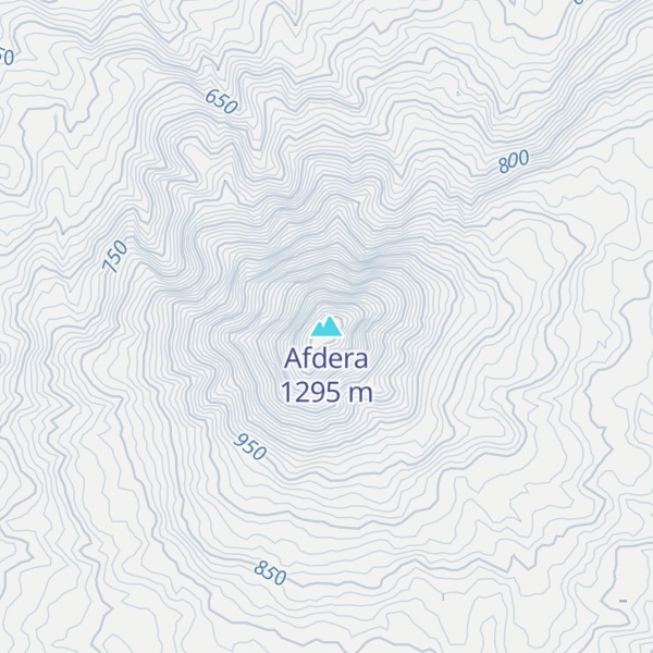 Map of Afdera