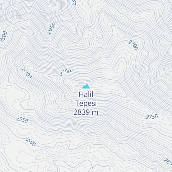 Map of Halil Tepesi