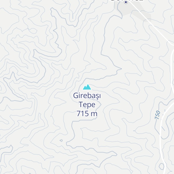 Map of Girebaşı Tepe