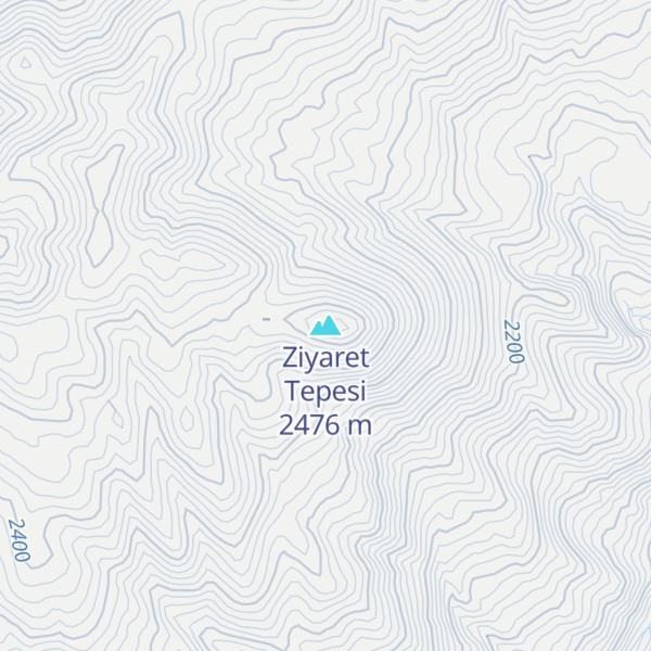 Map of Ziyaret Tepesi