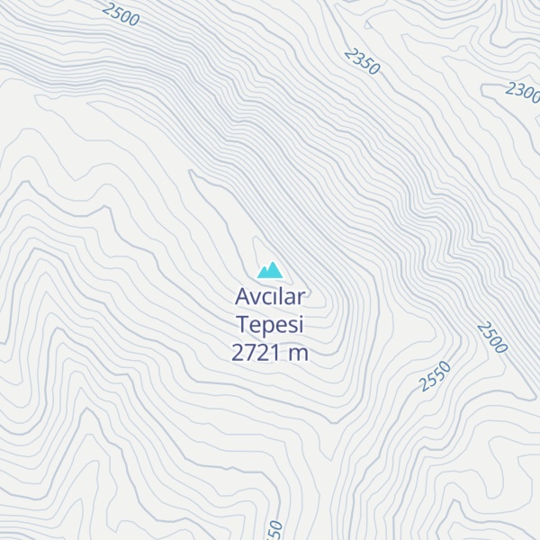 Map of Avcılar Tepesi