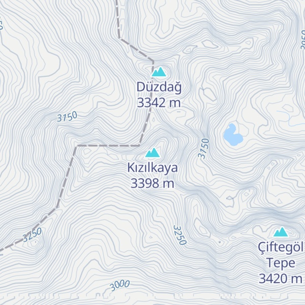 Map of Kızılkaya