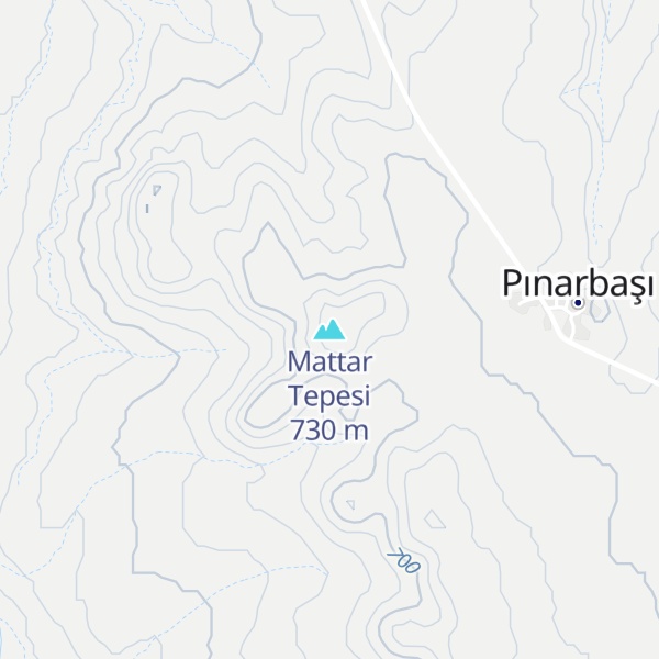 Map of Mattar Tepesi