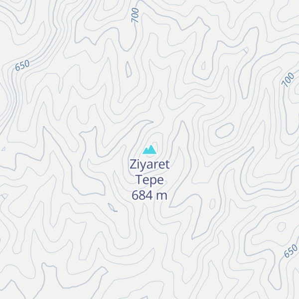 Map of Ziyaret Tepe