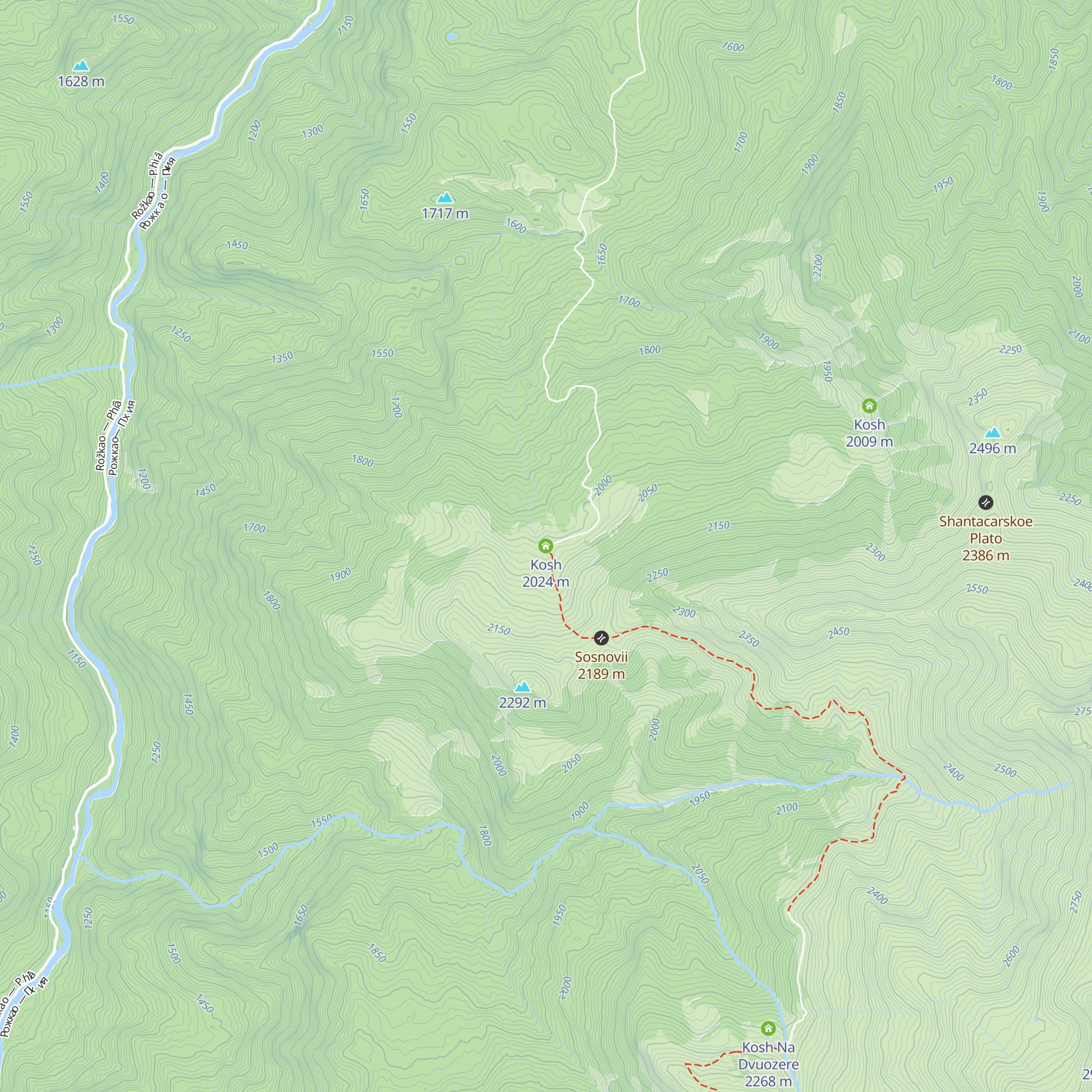 Kosh map