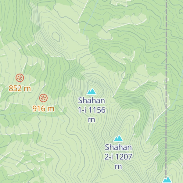 Map of Shahan 1-i