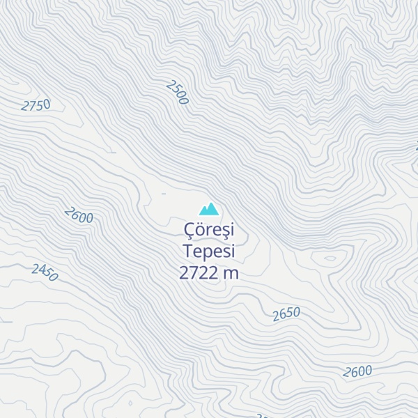 Map of Çöreşi Tepesi