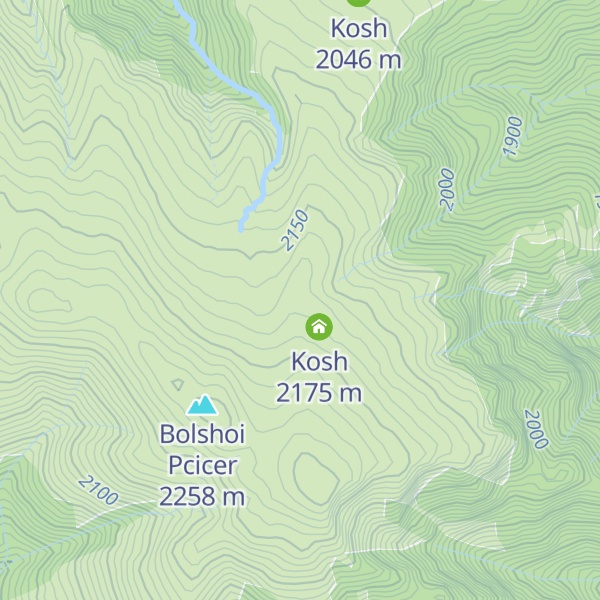 Map of Kosh