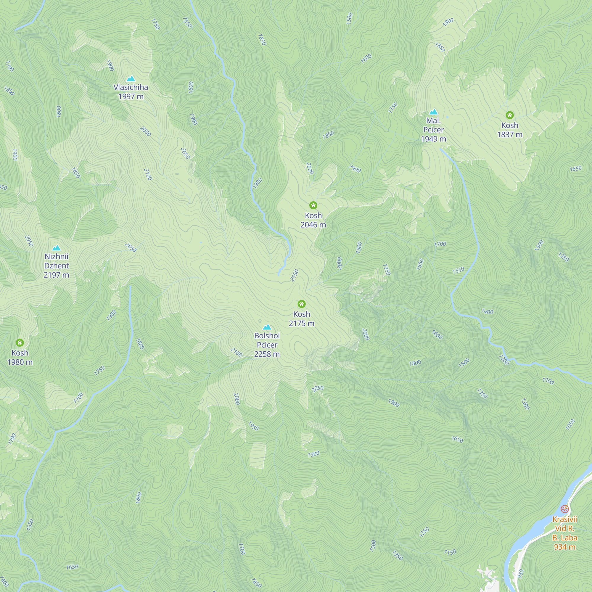 Kosh map