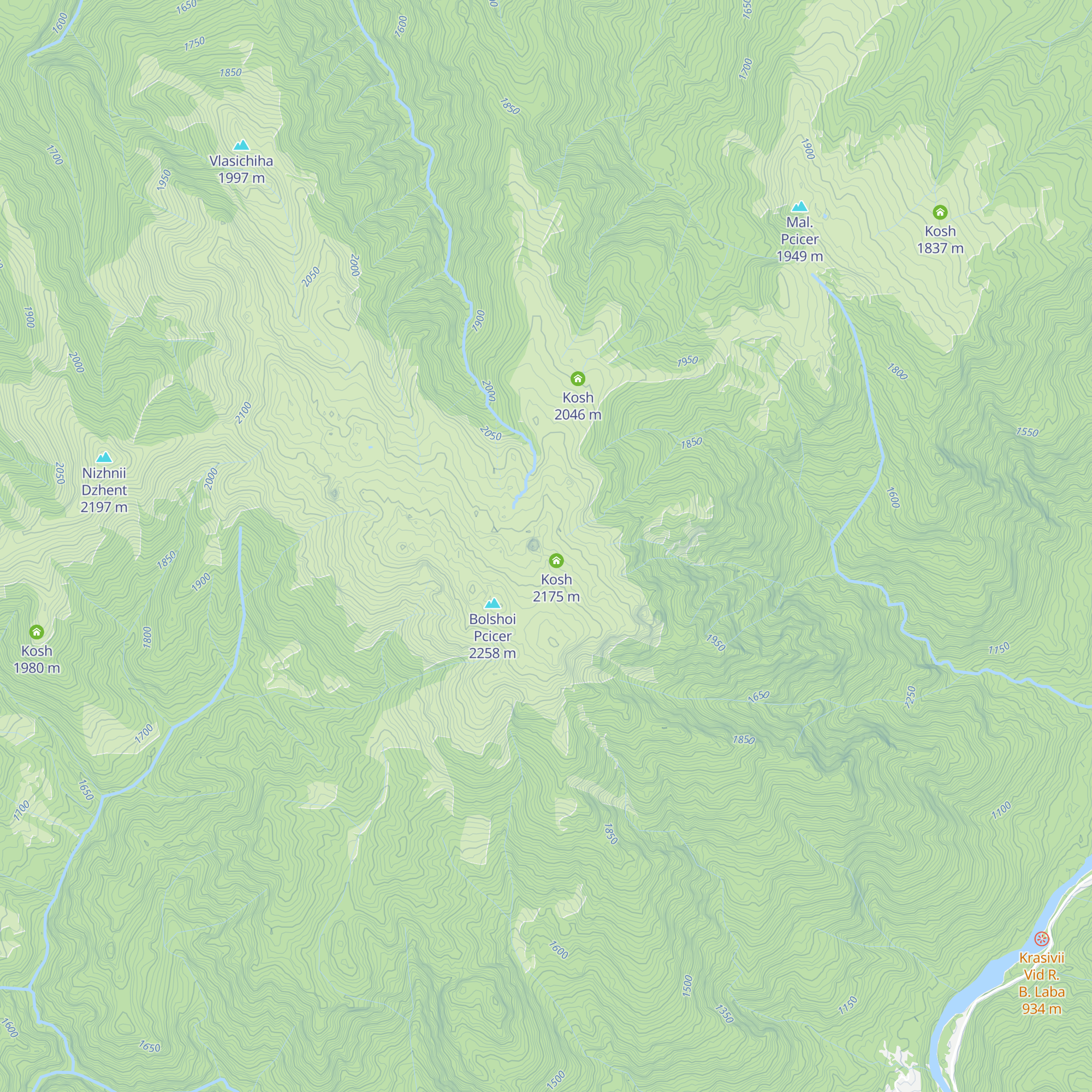 Kosh map