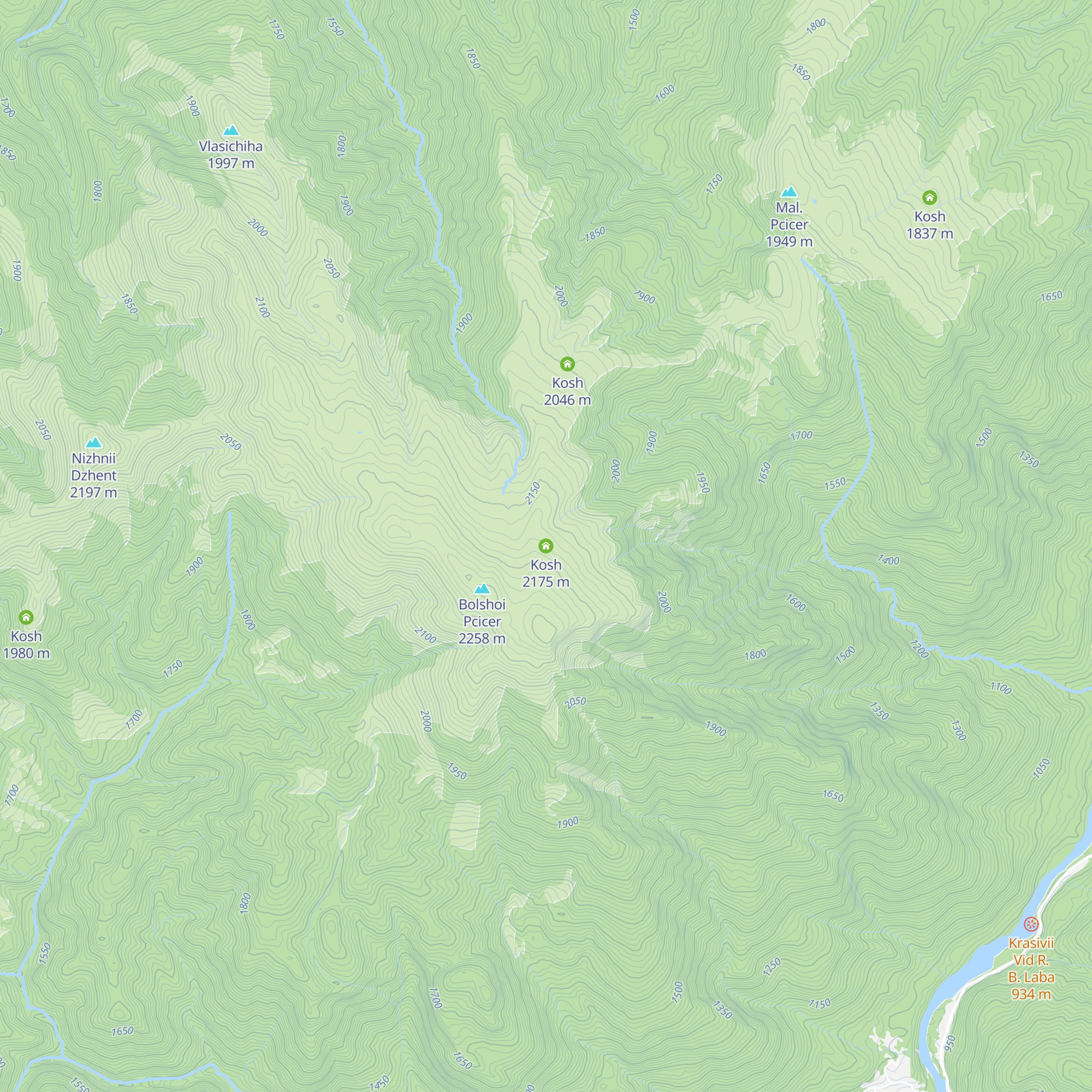Kosh map