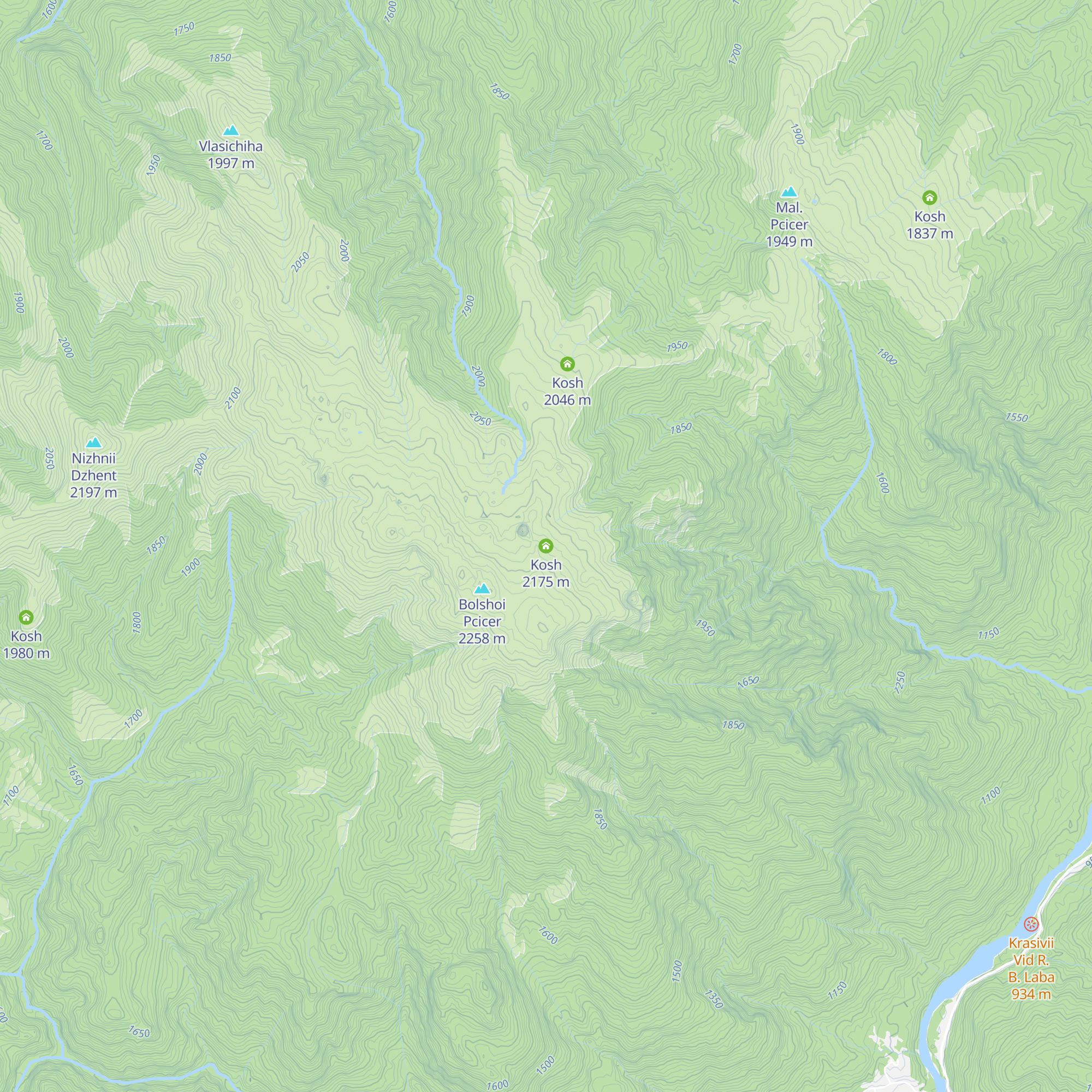 Kosh map