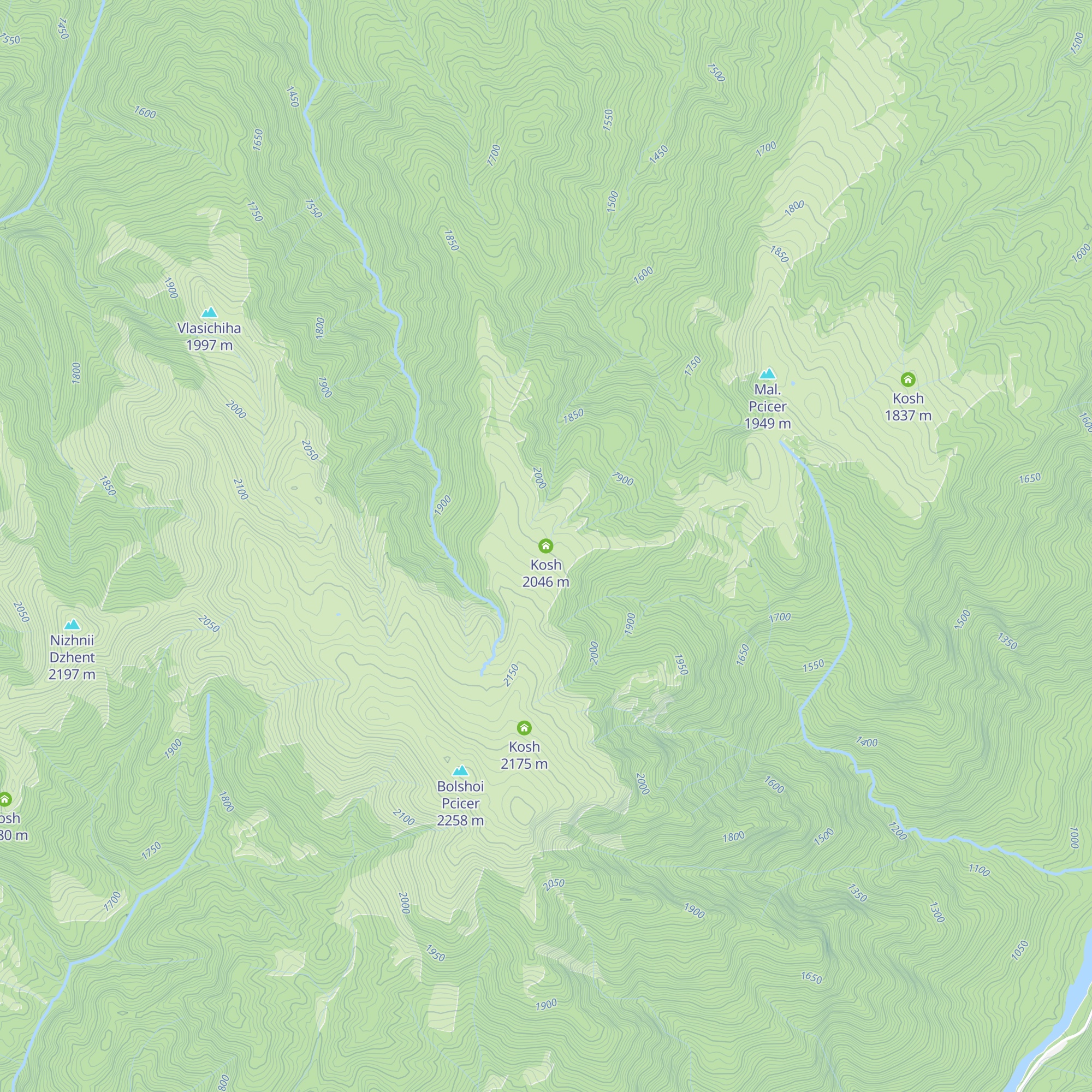 Kosh map