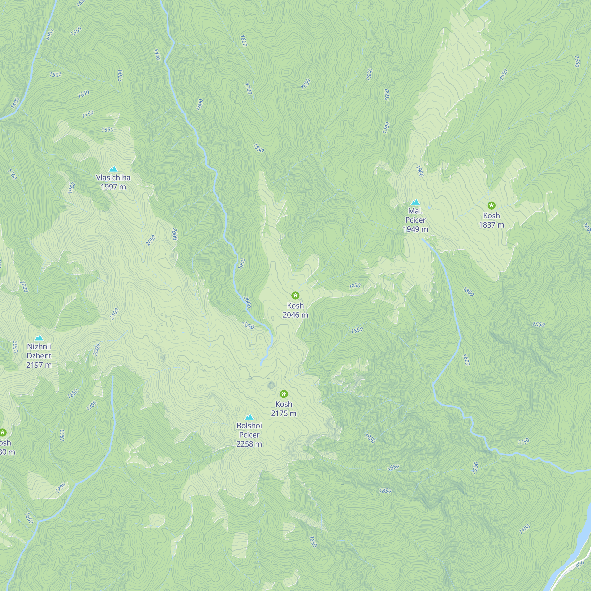 Kosh map