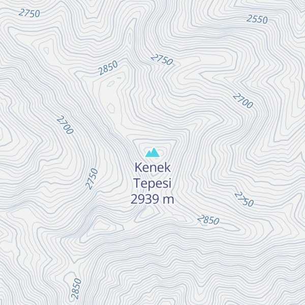 Map of Kenek Tepesi