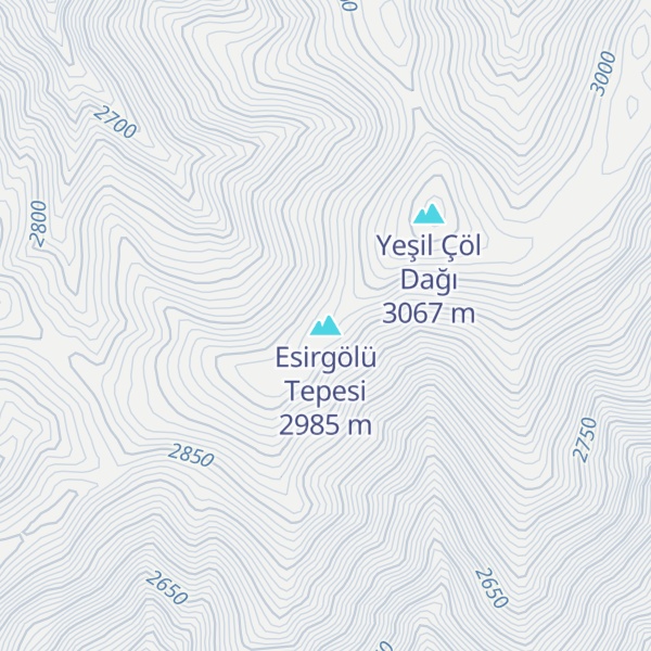 Map of Esirgölü Tepesi