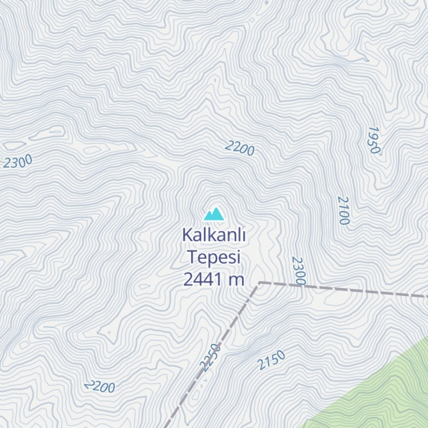 Map of Kalkanlı Tepesi