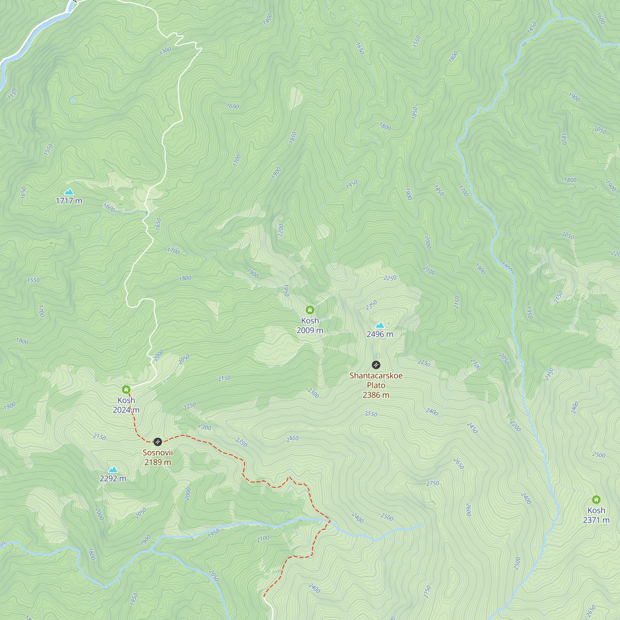 Kosh map