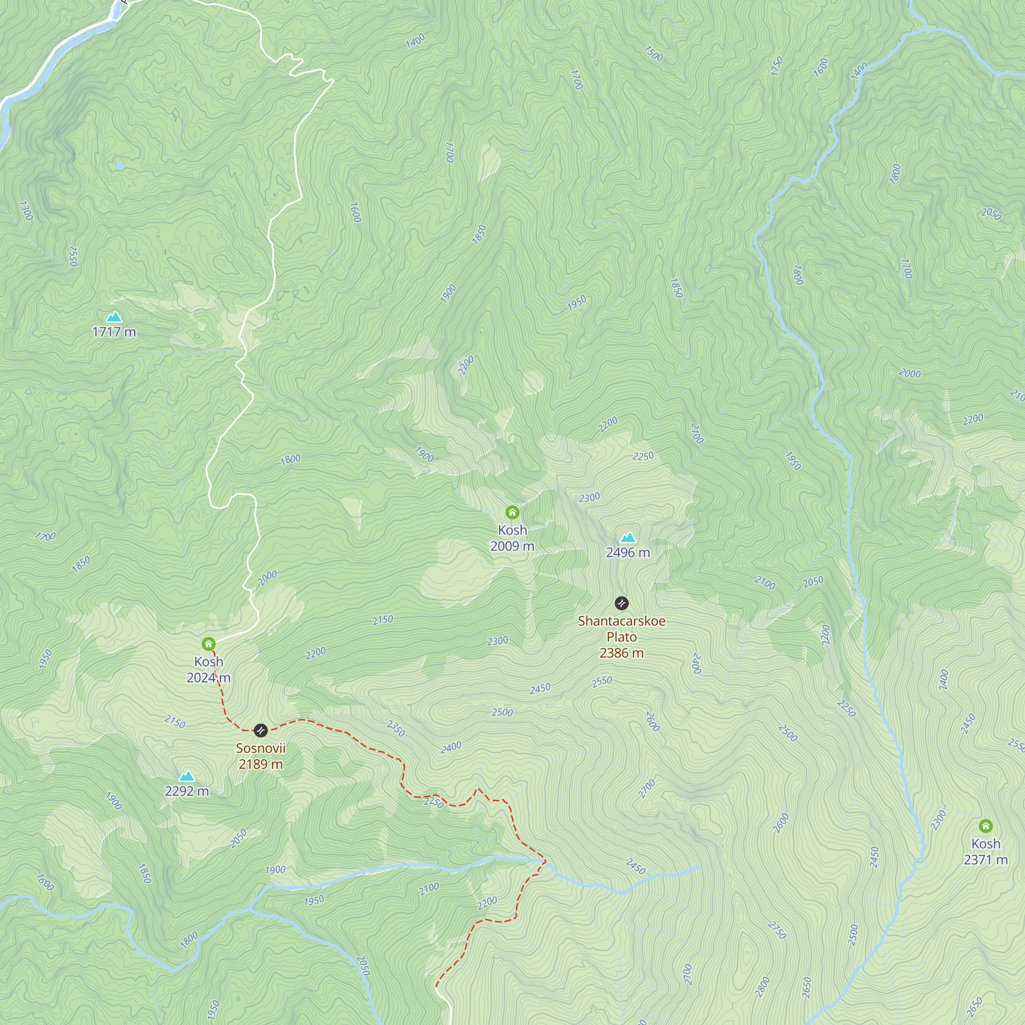 Kosh map