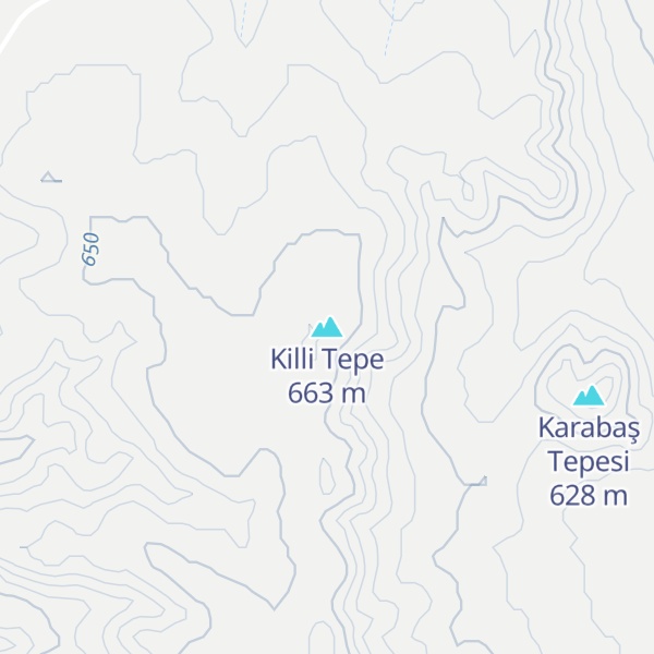 Map of Killi Tepe