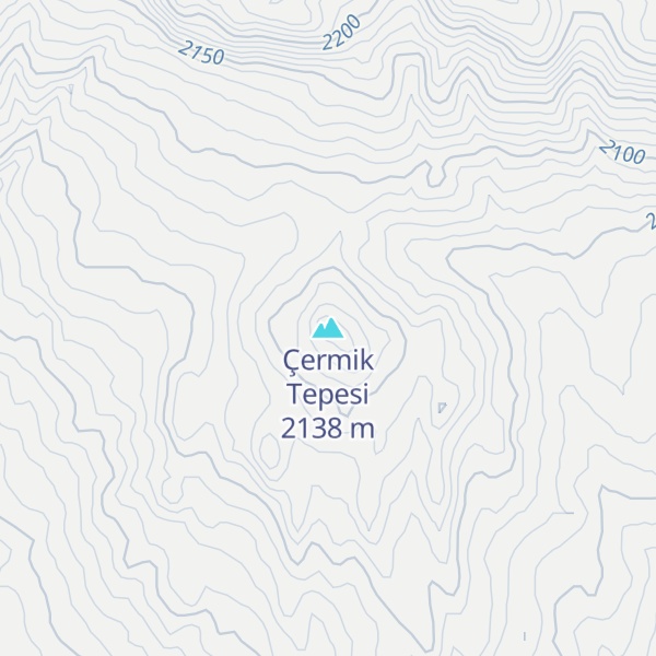 Map of Çermik Tepesi