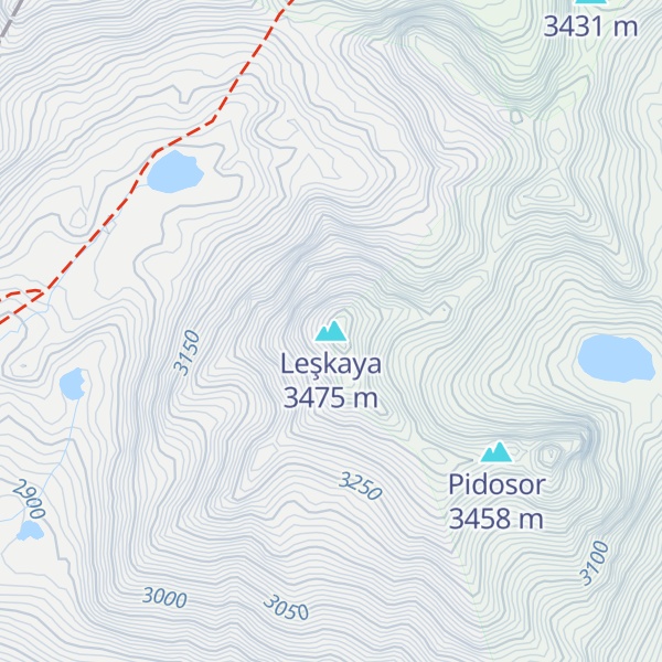 Map of Leşkaya