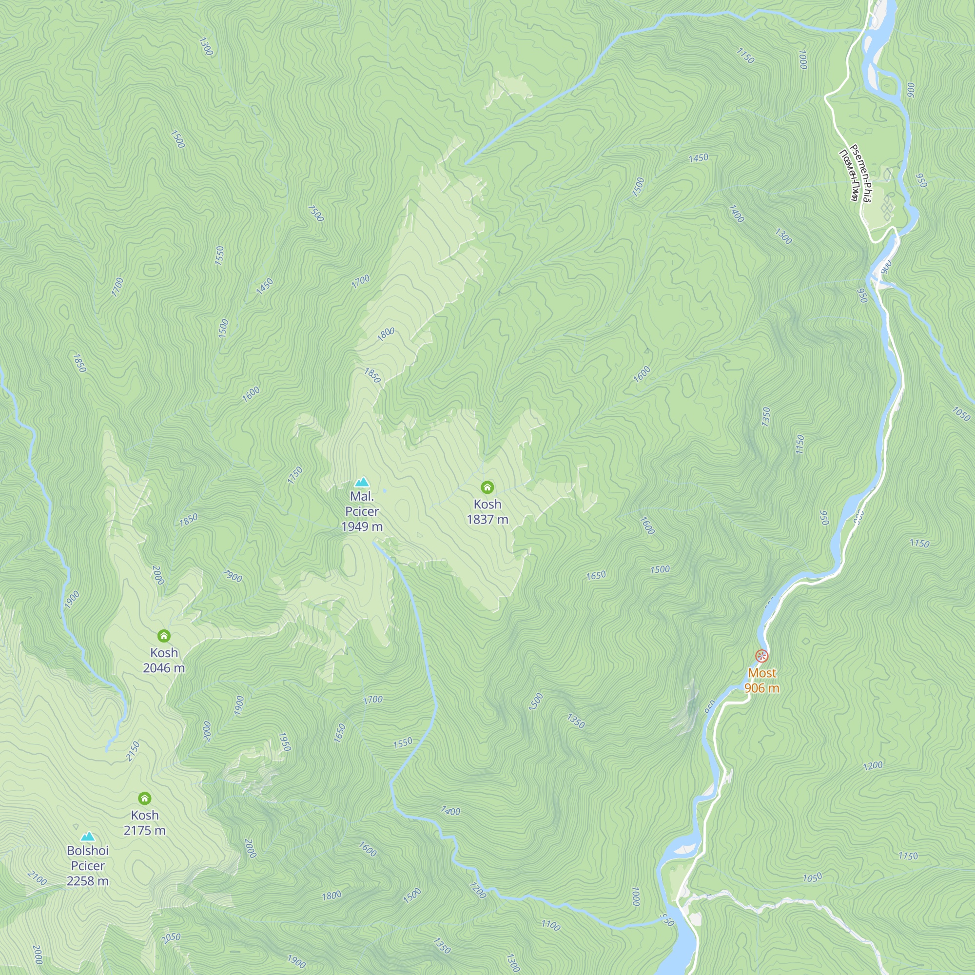 Kosh map