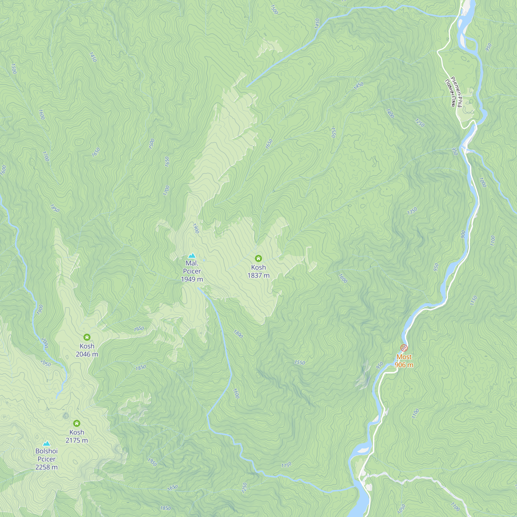 Kosh map