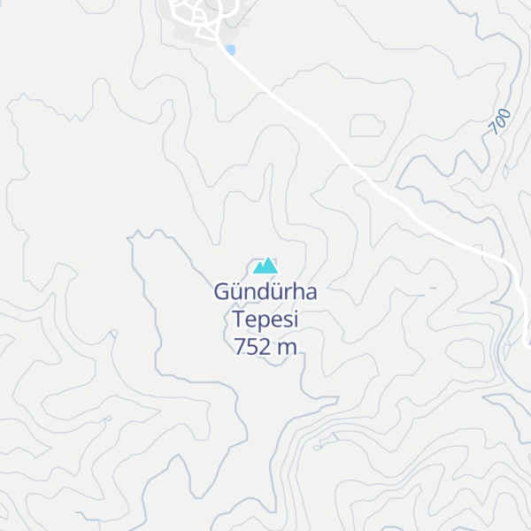 Map of Gündürha Tepesi