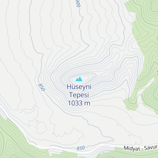 Map of Hüseyni Tepesi