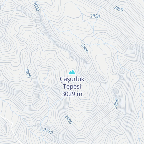 Map of Çaşurluk Tepesi