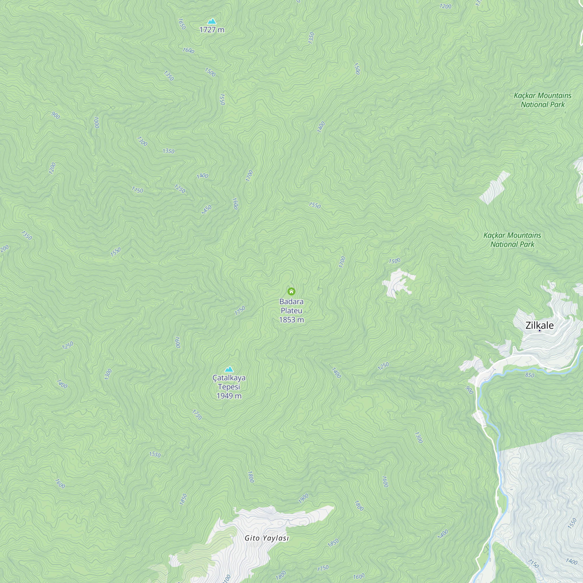 Badara Plateu map