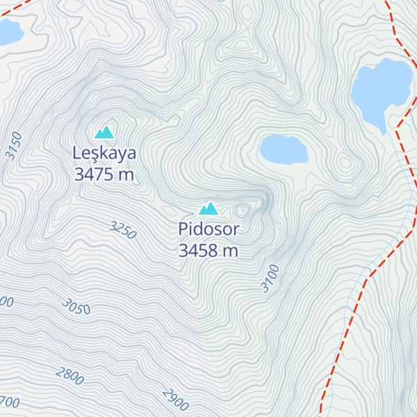 Map of Pidosor