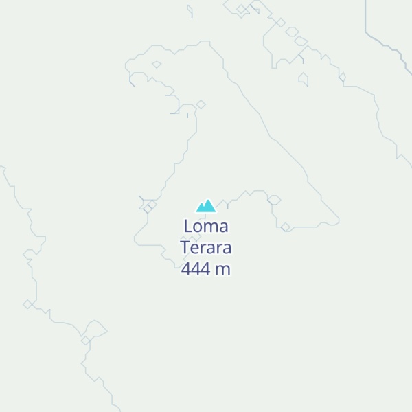 Map of Loma Terara