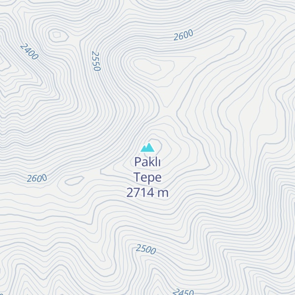 Map of Paklı Tepe