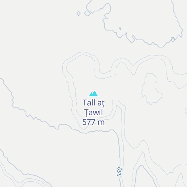 Map of Tall aţ Ţawīl