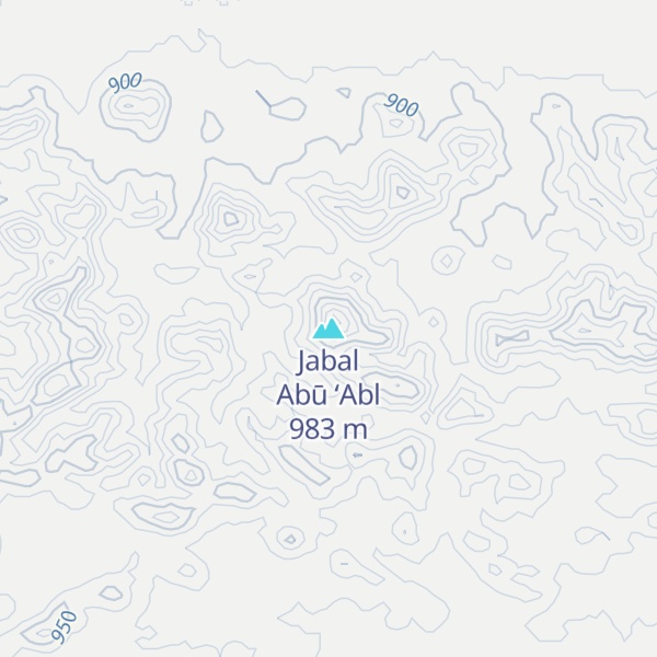 Map of Jabal Abū ‘Abl