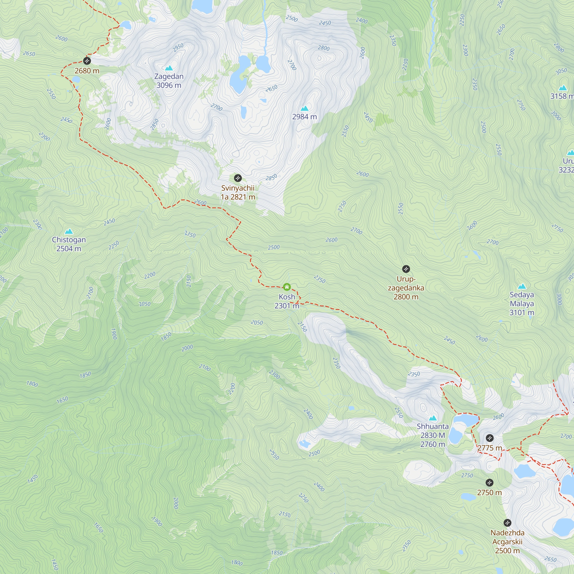 Kosh map