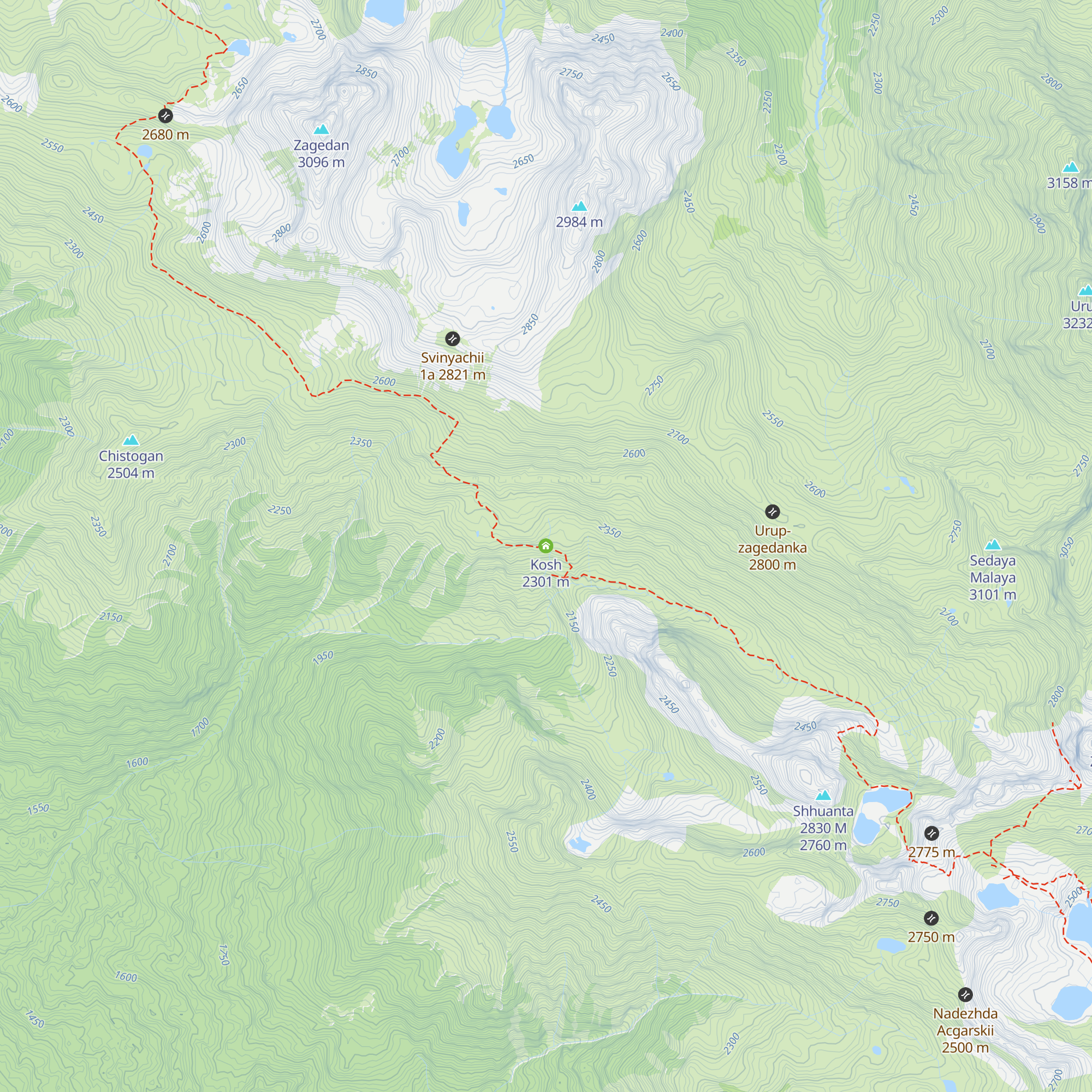Kosh map