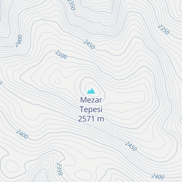 Map of Mezar Tepesi