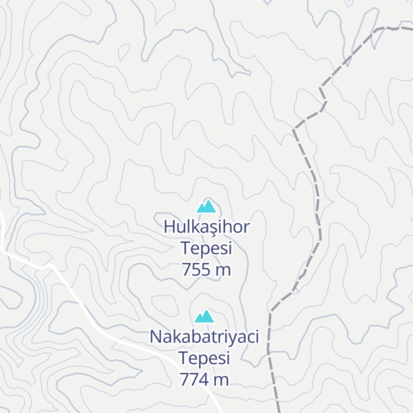 Map of Hulkaşihor Tepesi