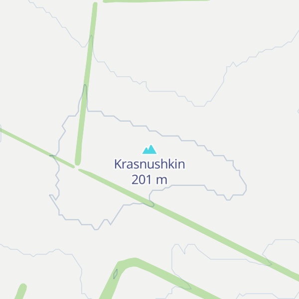 Map of Krasnushkin