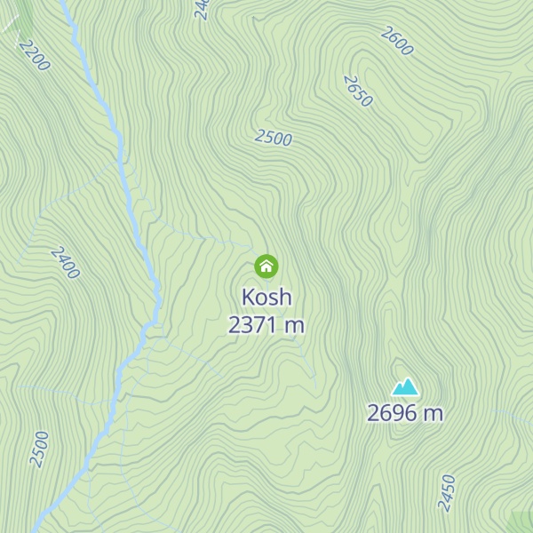 Map of Kosh
