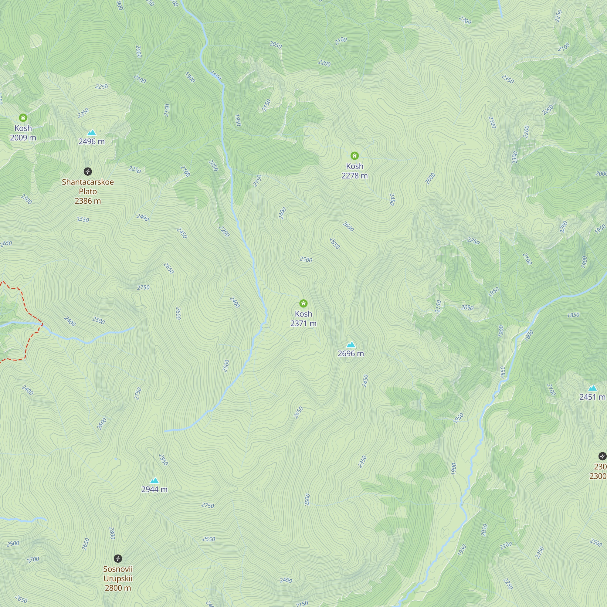Kosh map