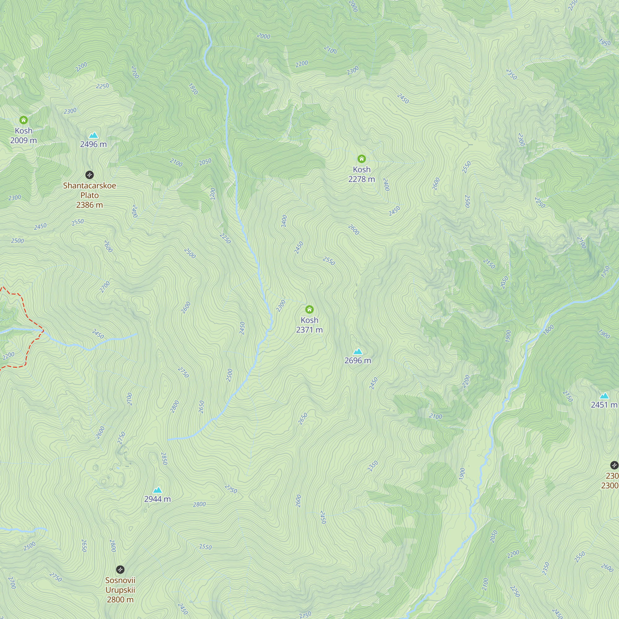 Kosh map