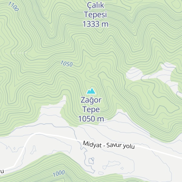 Map of Zağor Tepe